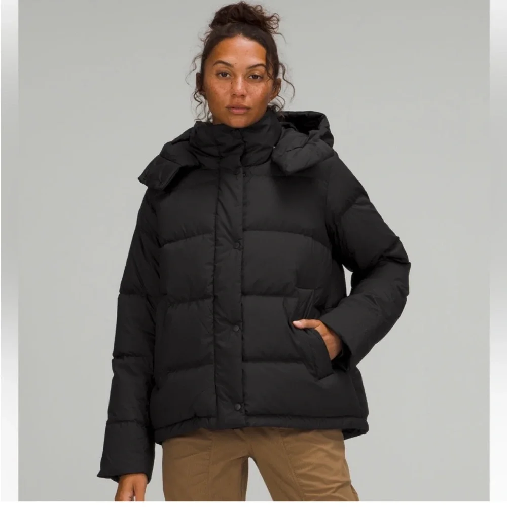 Lululemon Black Wunder Puff Jacket - Picture 1 of 8